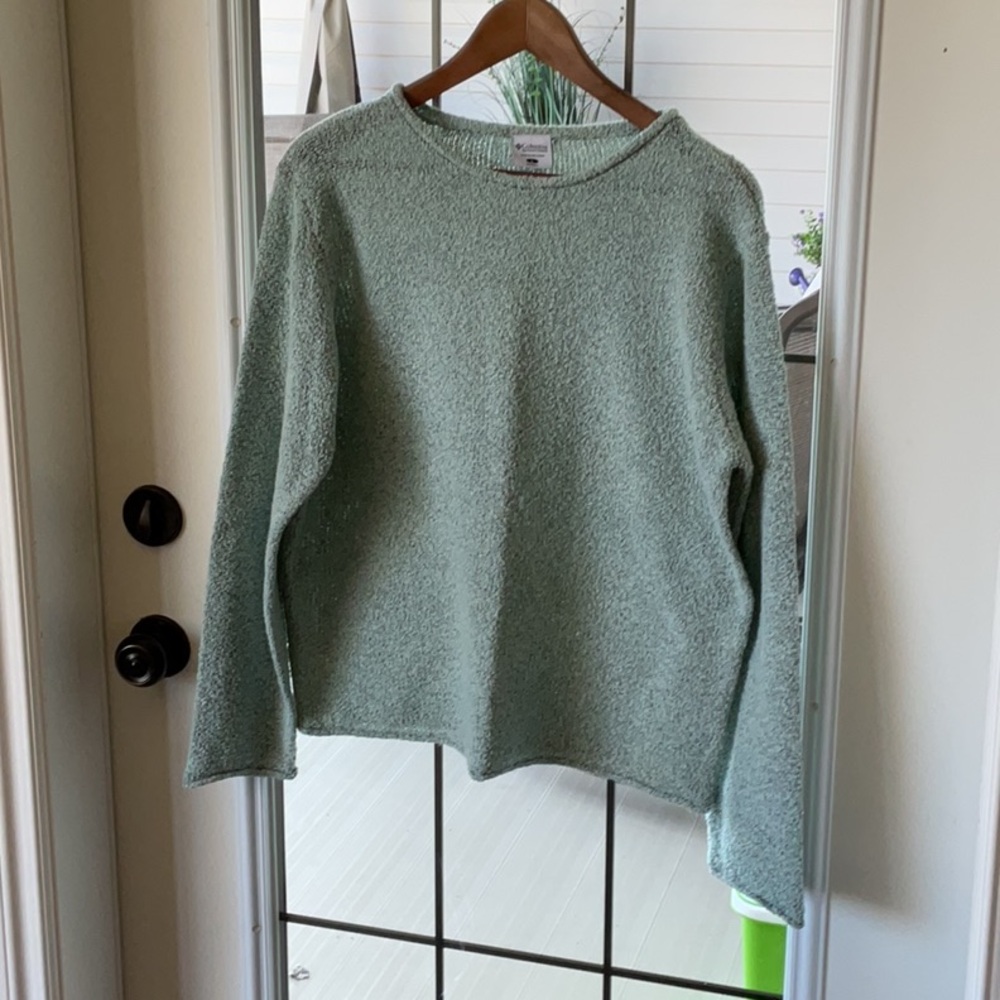 Columbia Mint Green Women's Sweater